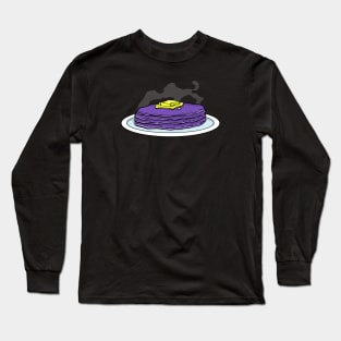 Purple flap jacks Long Sleeve T-Shirt